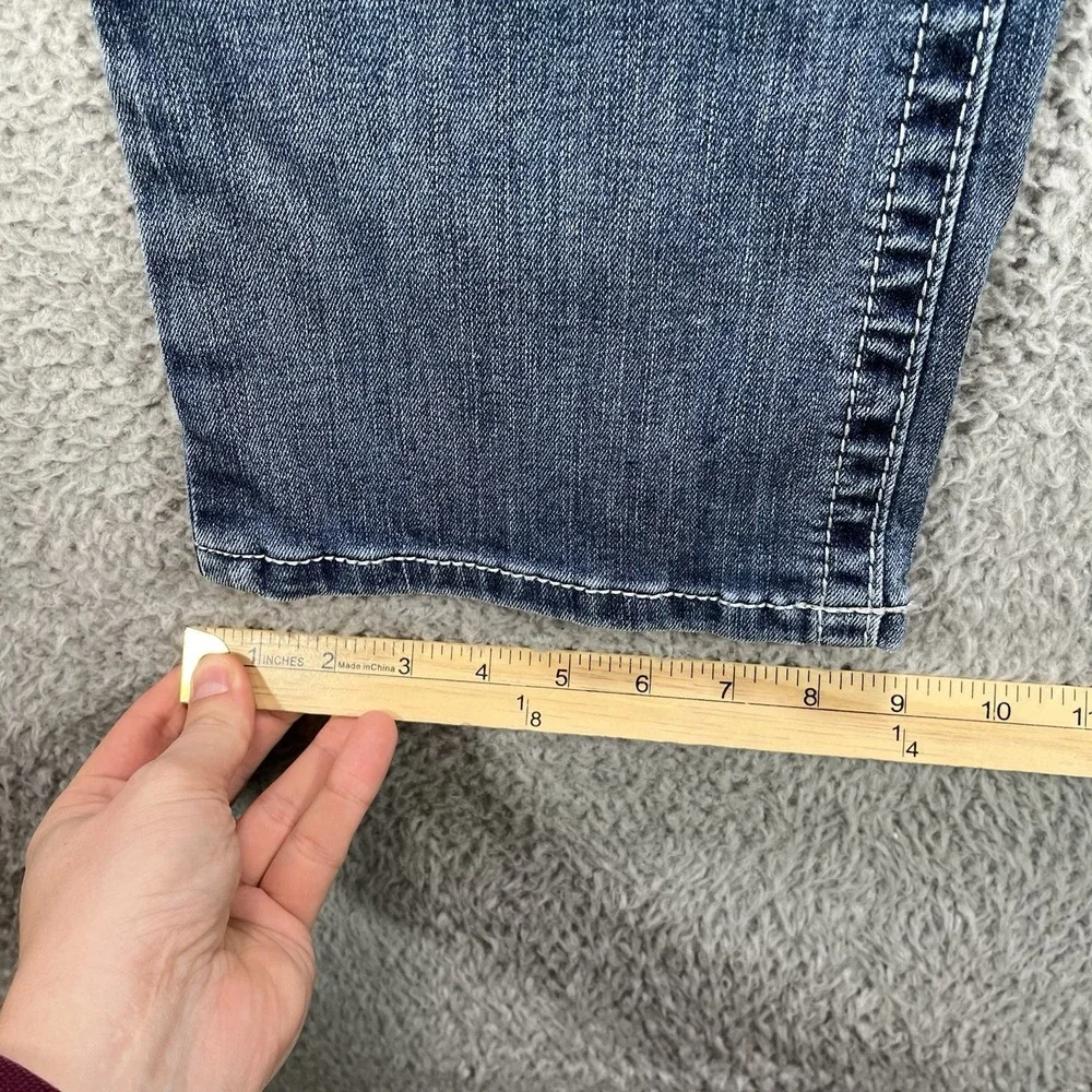 Ariat REAL Jeans Womens 30x30 Blue Performance Stretch Straight Leg Mid Rise 30S - Picture 14 of 16